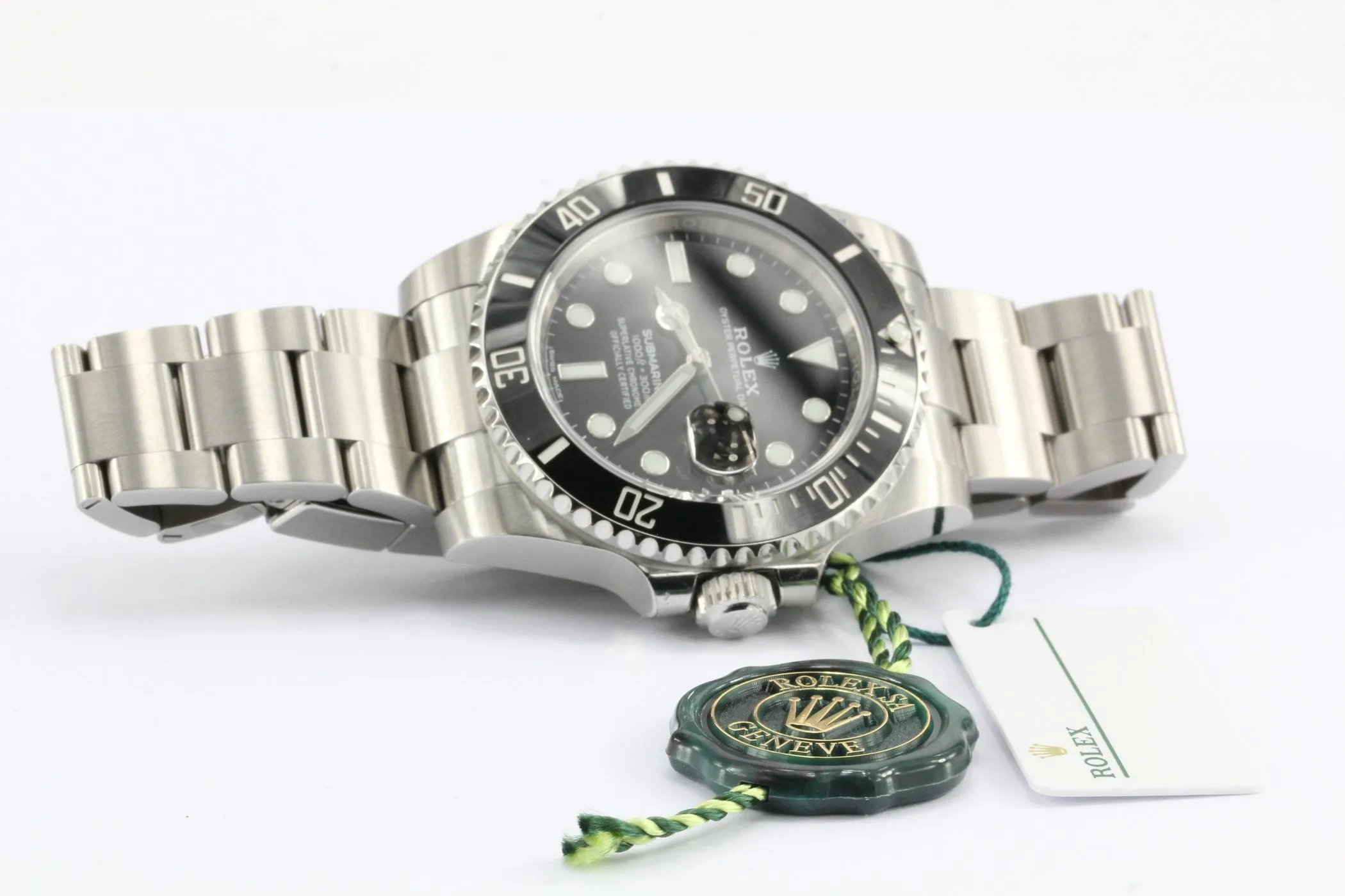 Rolex Stainless Steel Black Face Submariner 116610 c.2015