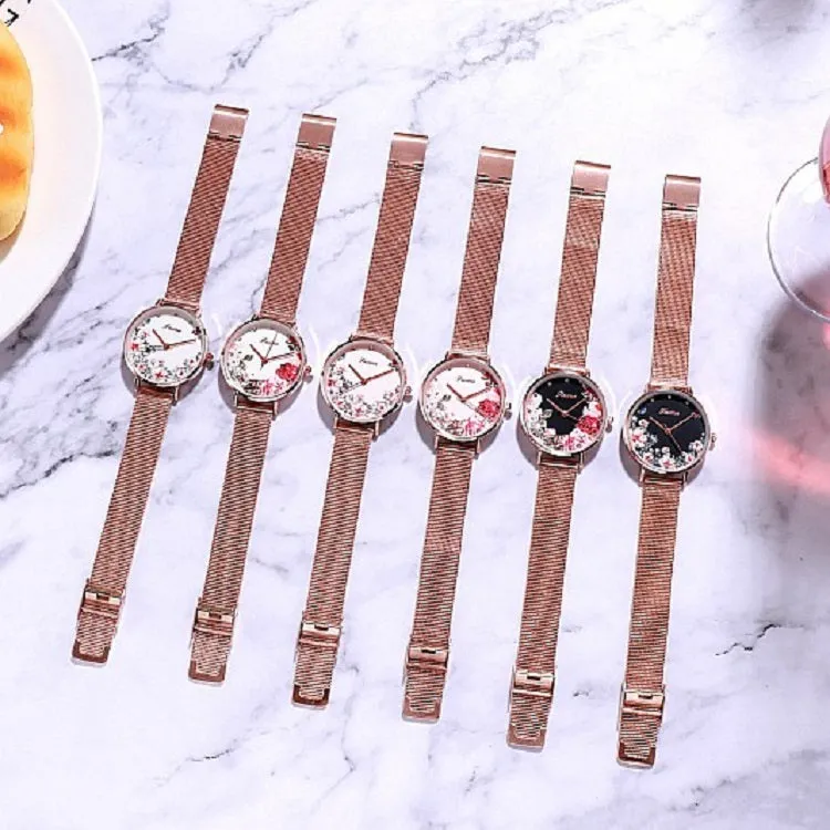 Rose&Penoy Flower Dial Women's Watch