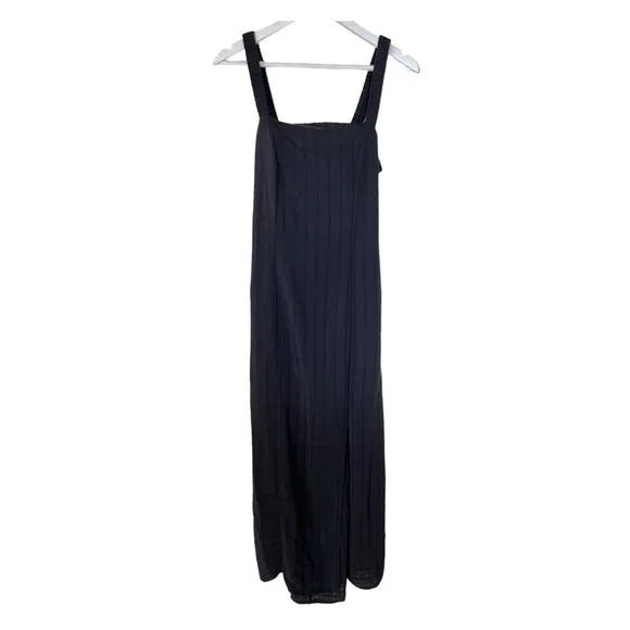Sadie &amp; Sage Black Keyhole Back Dress Size Medium Black