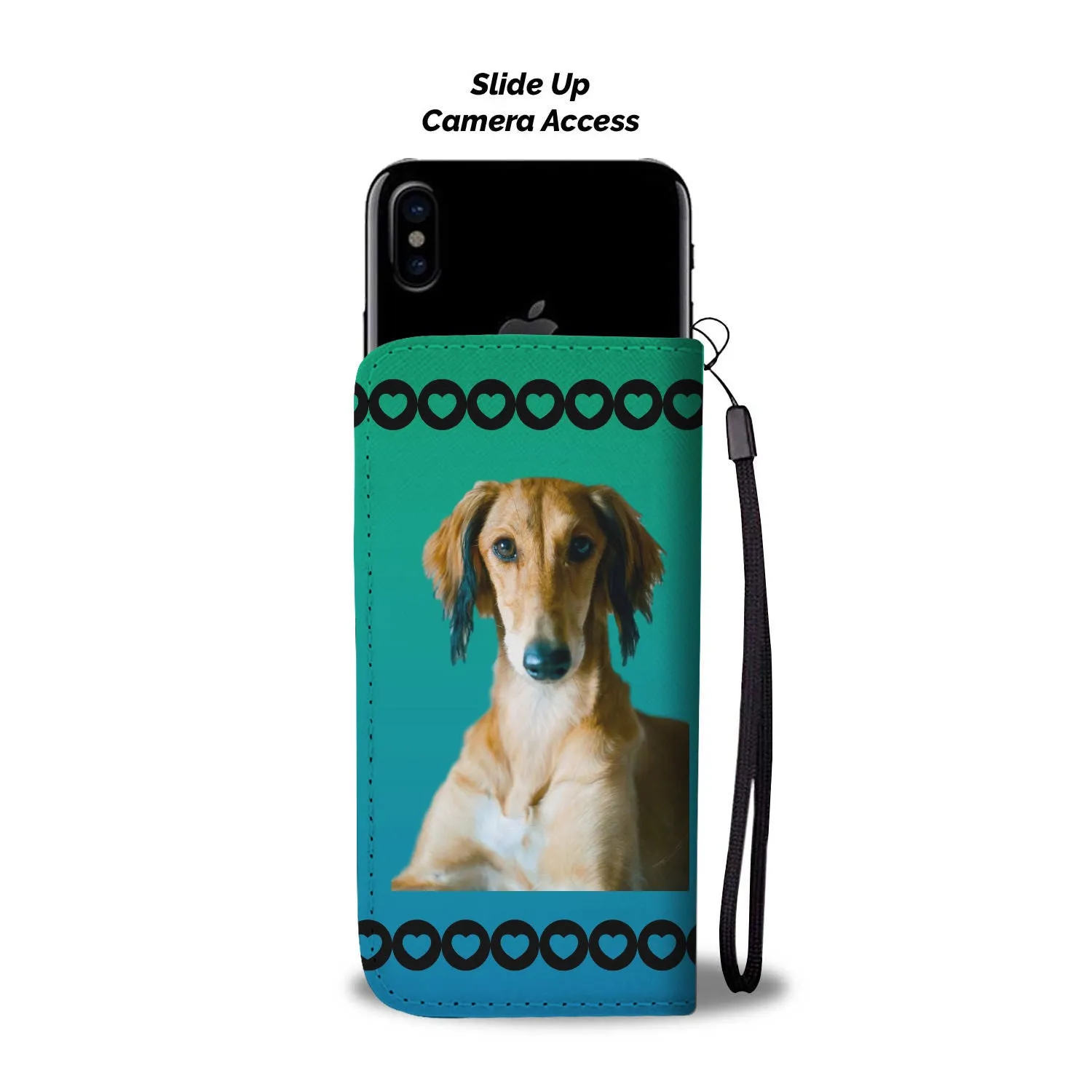 Saluki Phone Case Wallet