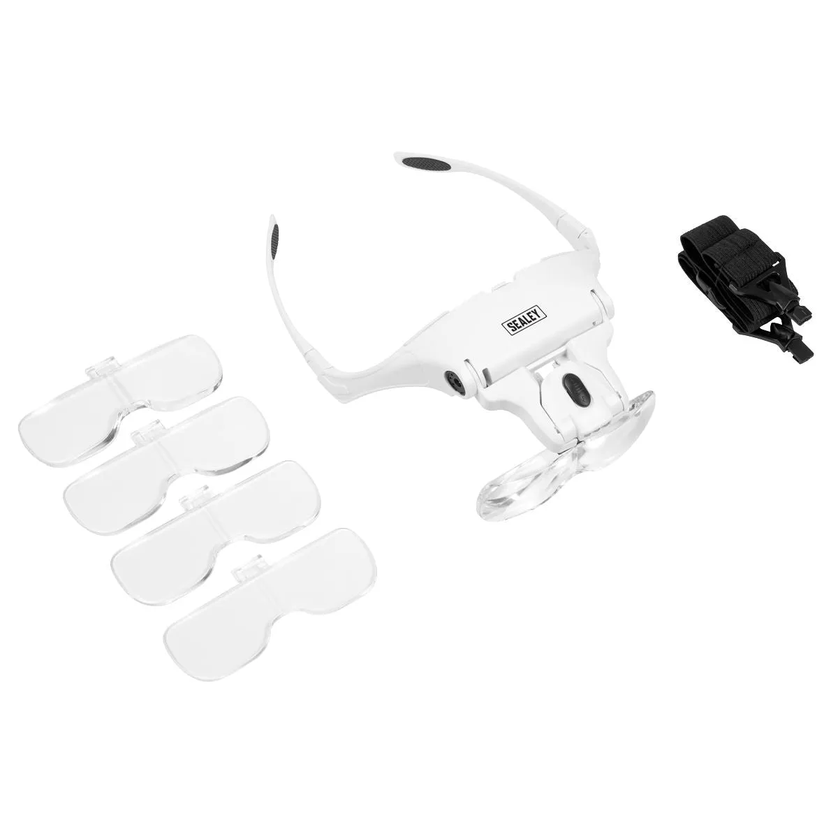 Sealey LED Magnifier Spectacles with Headband