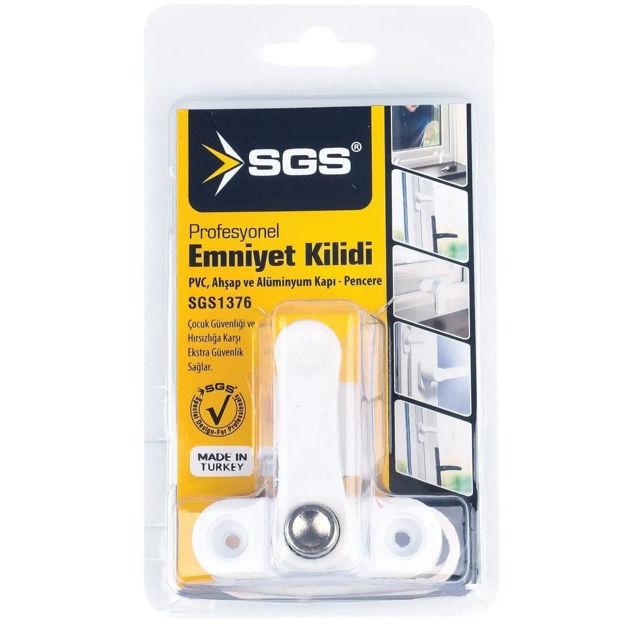 SGS Professional Safety Sash Jammer with Lock Button - SGS1377
