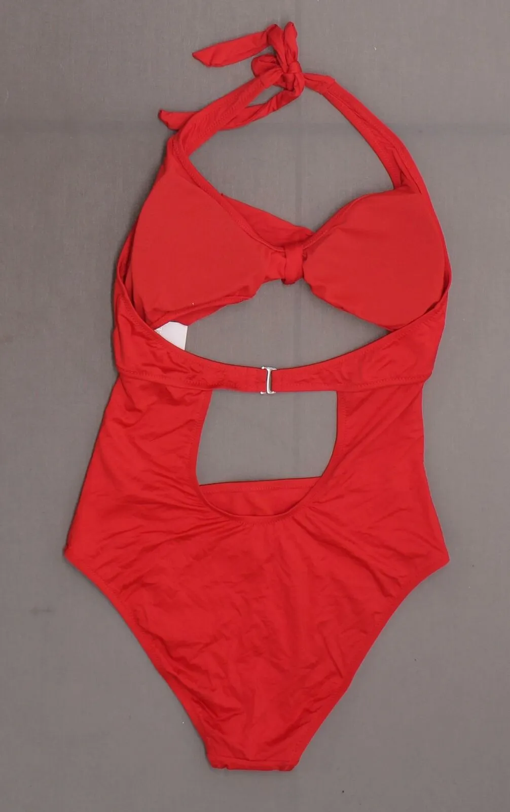 Shade & Shore Women's Tie Front Cut Out One Piece Swimsuit