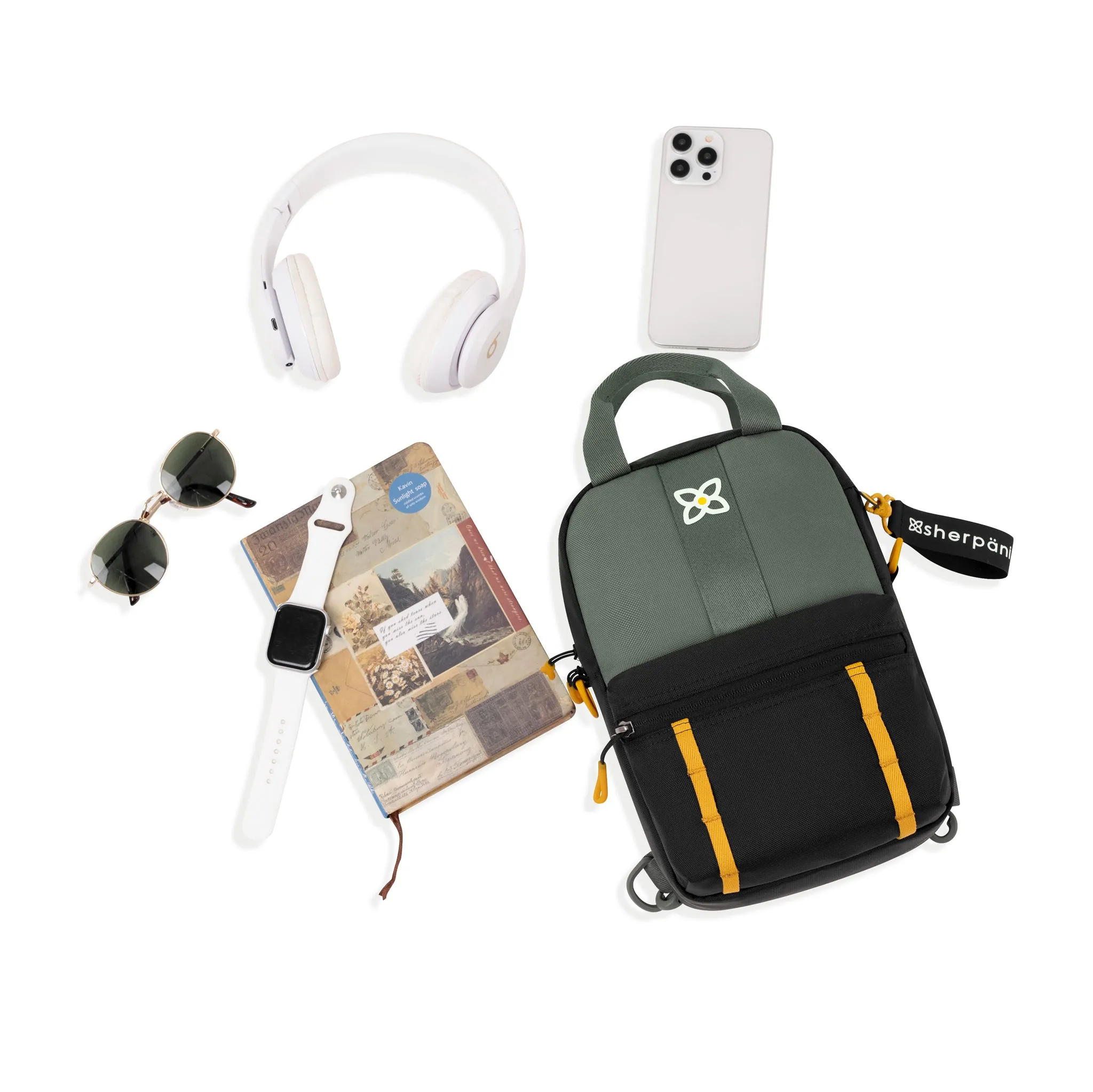 Sherpani Logan Mini Backpack/ Crossbody juniper