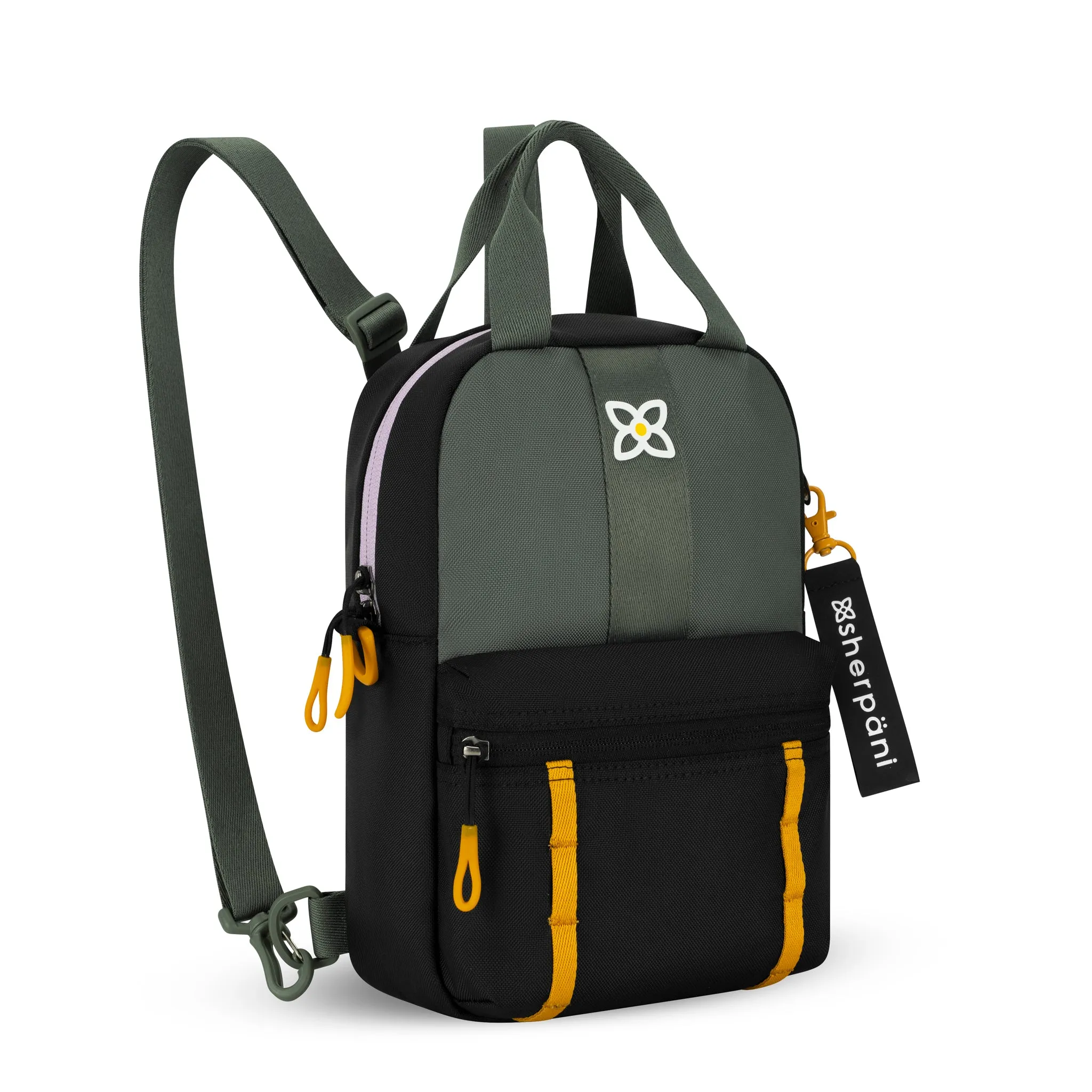 Sherpani Logan Mini Backpack/ Crossbody juniper