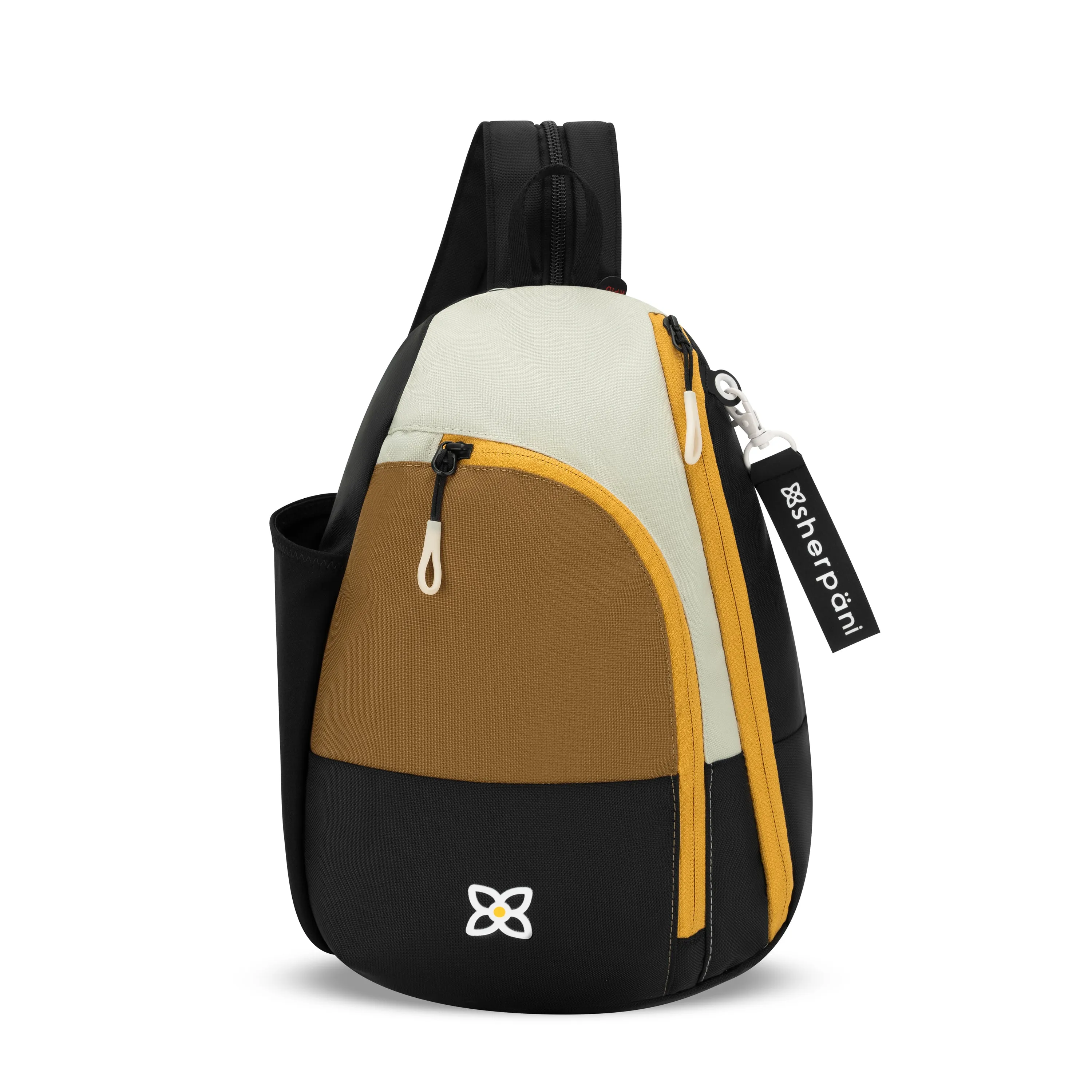 Sherpani Wayfarer Convertible Sling Backpack elmwood