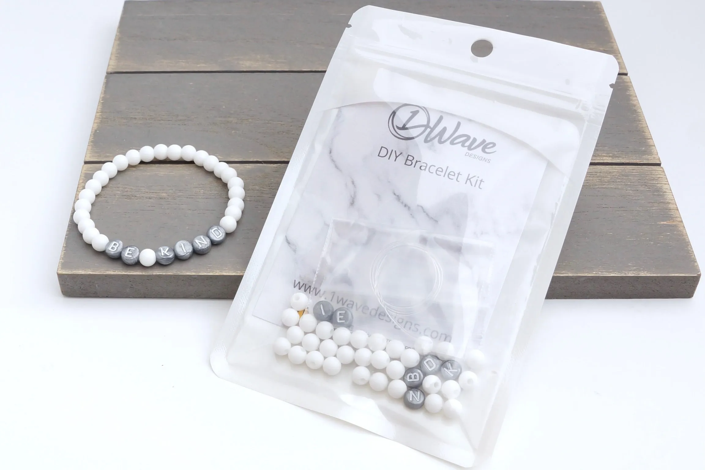 Silver Personalized Bracelet Kit