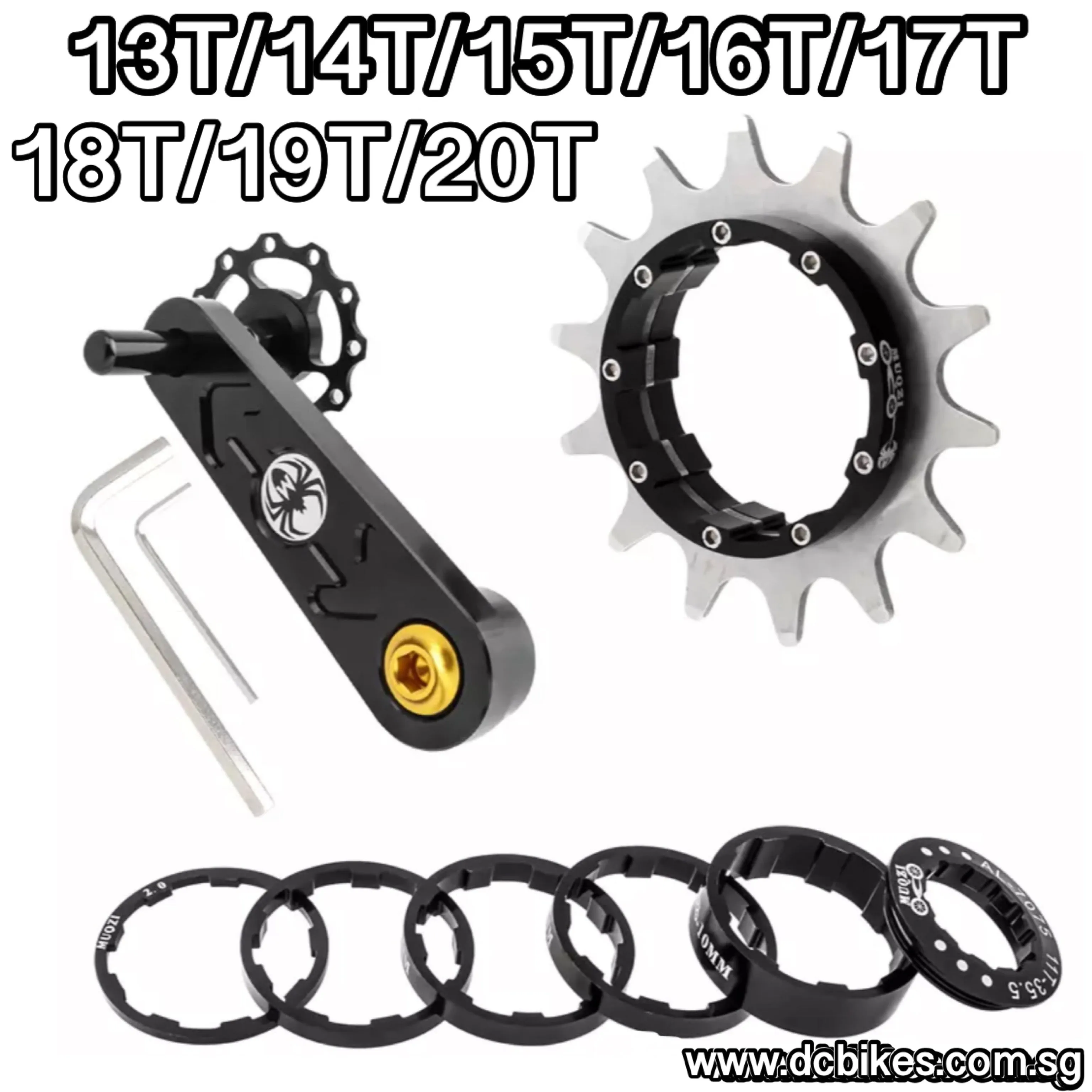 Single Speed Conversion Kit For HG Cassette | Chain Tensioner