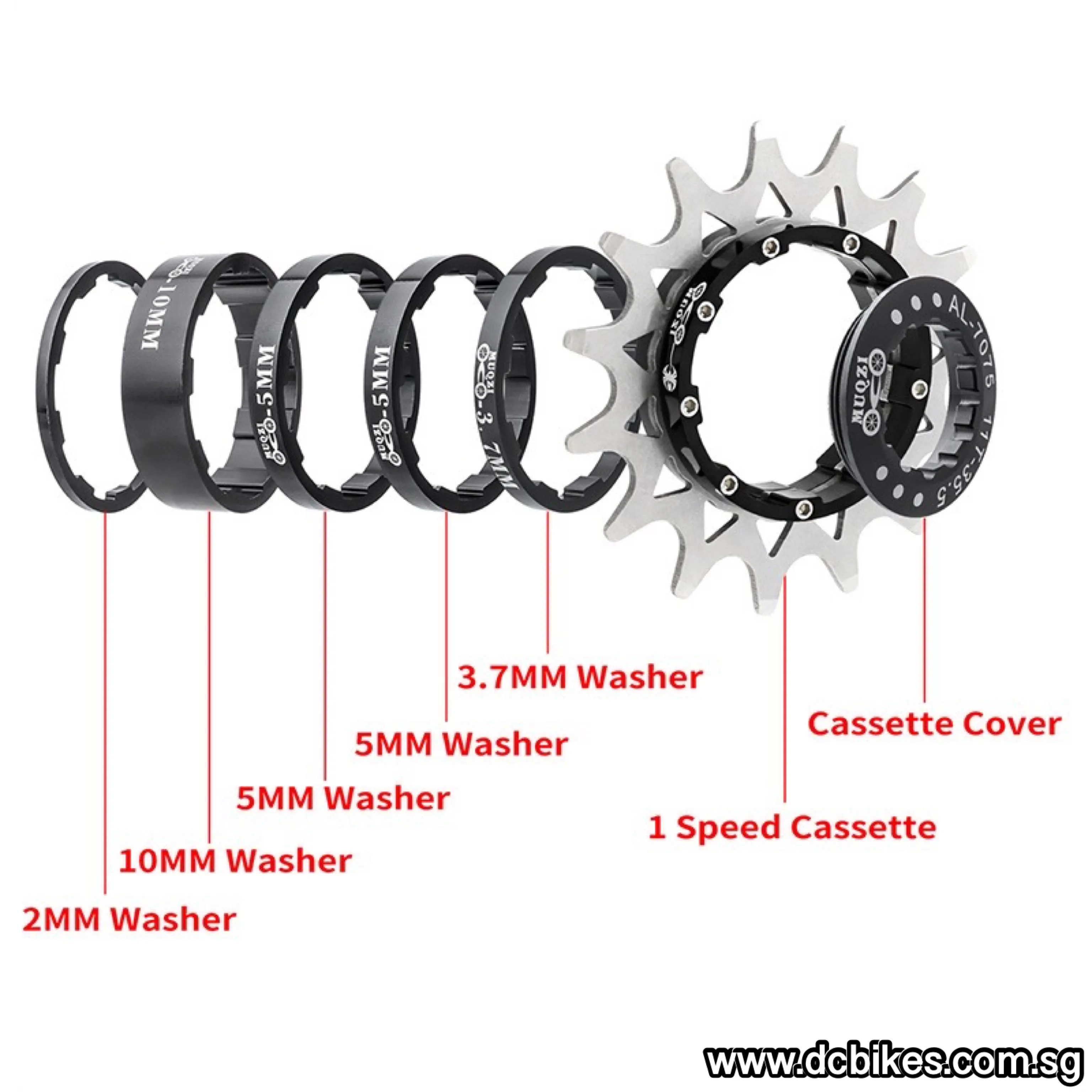 Single Speed Conversion Kit For HG Cassette | Chain Tensioner