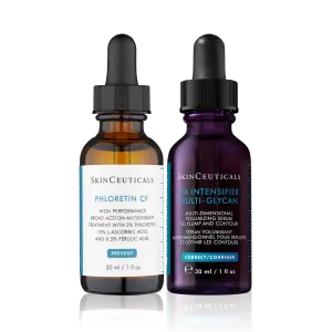 SkinCeuticals Phloretin CF- 30ml & H.A Intensifier Multi-Glycan - 30ml Bundle