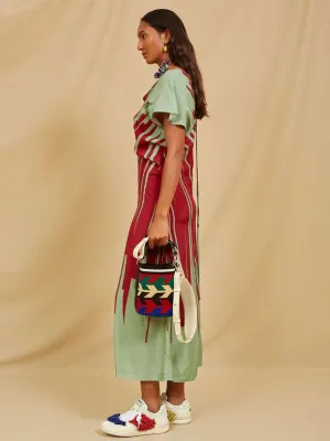 Small Arrow Cylinder Shoulder Bag