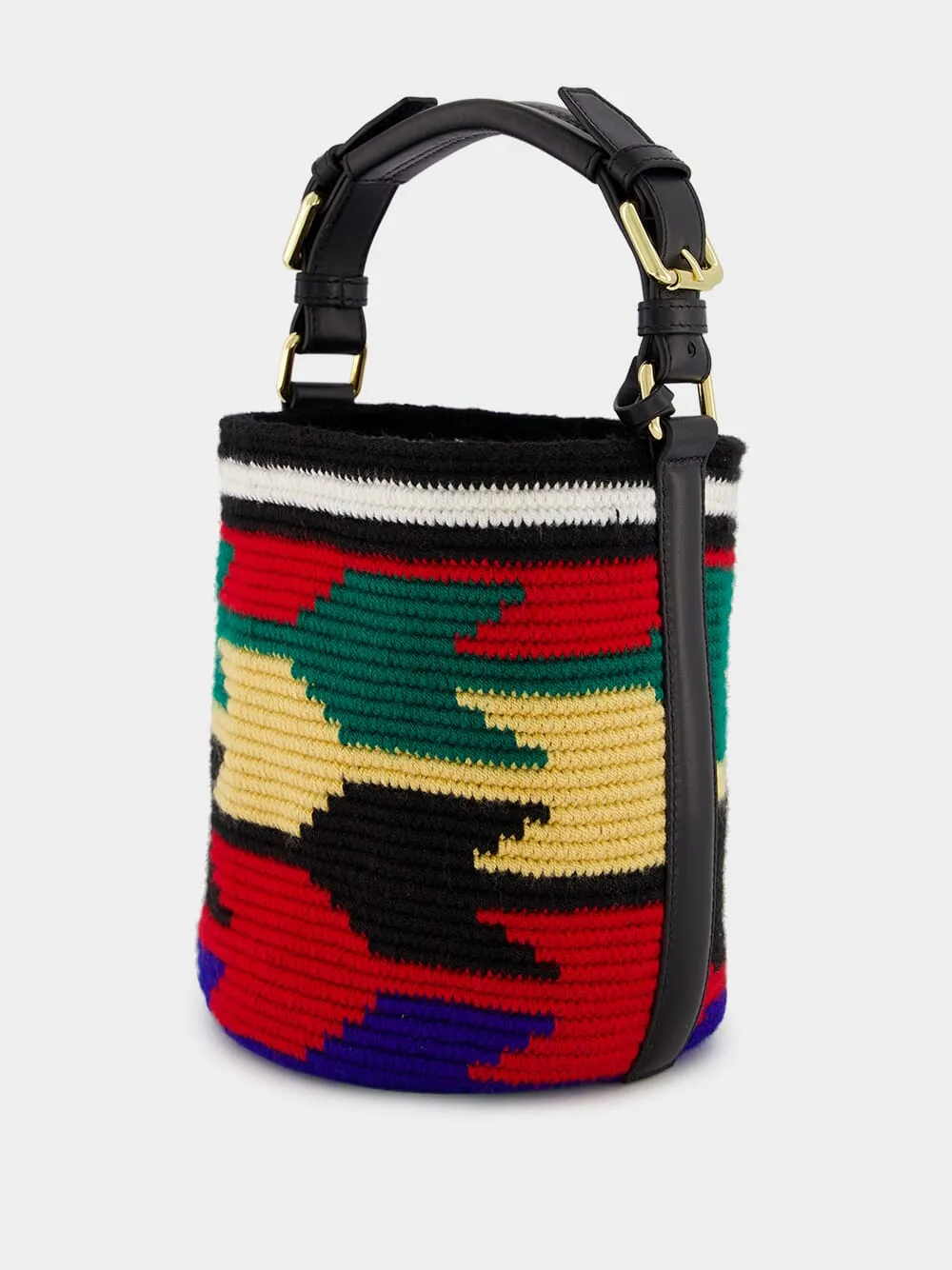 Small Arrow Cylinder Shoulder Bag