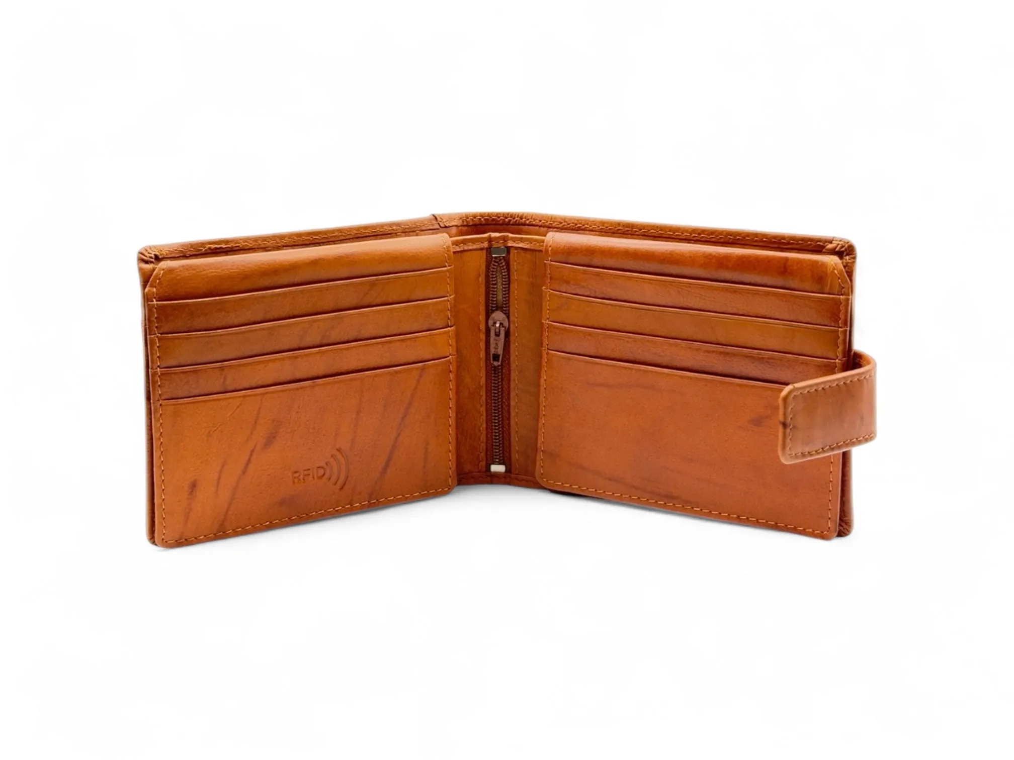 Smooth Premium 20 Card Billfold RFID Wallet Loop #1244NL