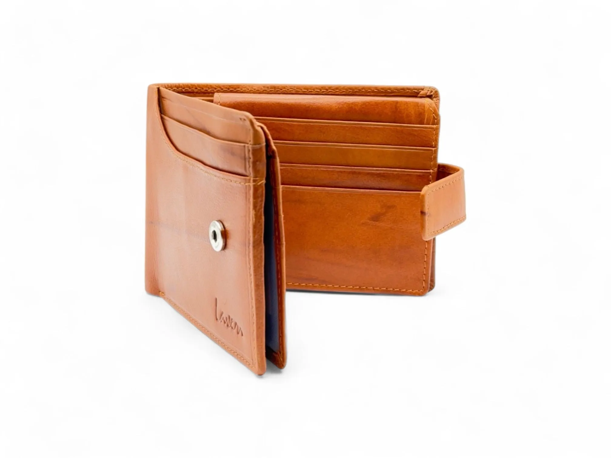 Smooth Premium 20 Card Billfold RFID Wallet Loop #1244NL