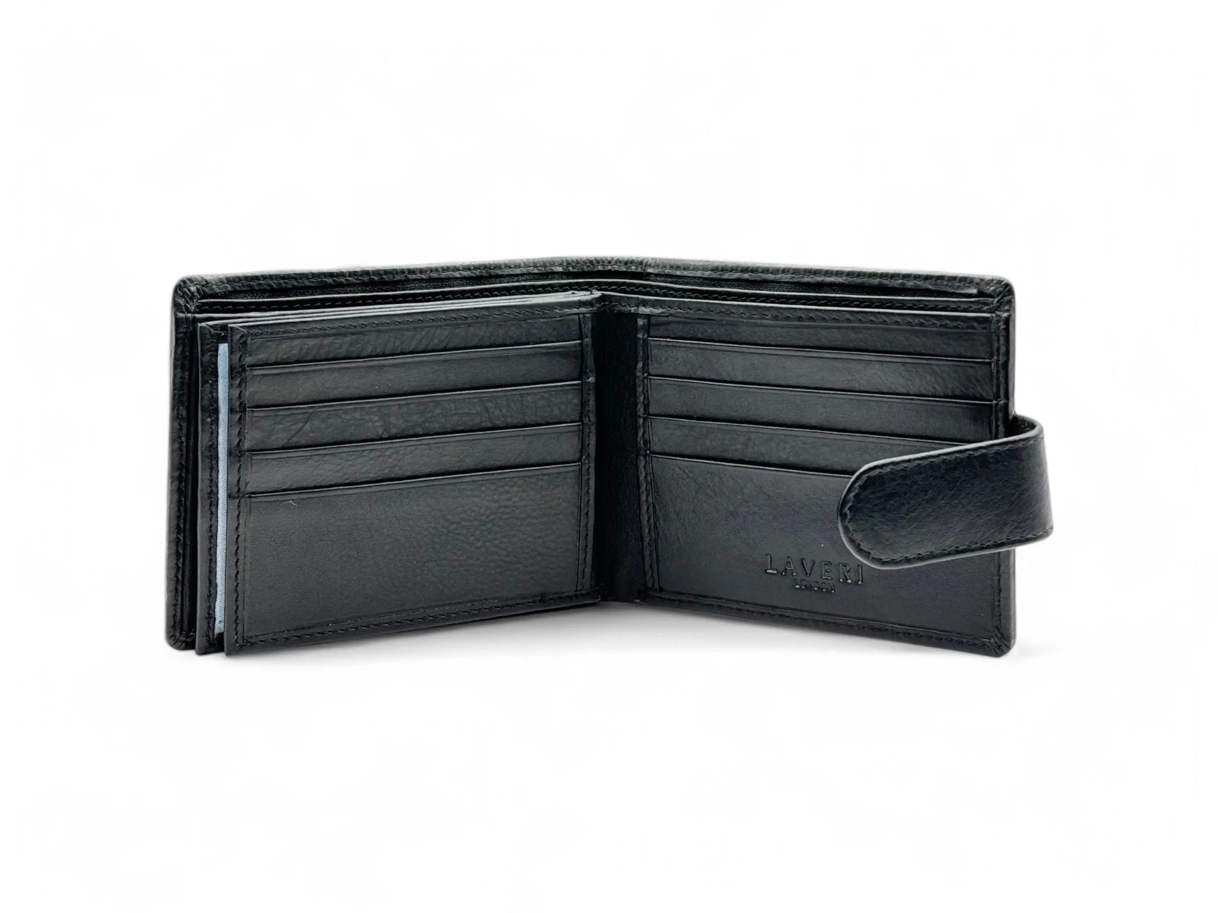 Smooth Premium 22 Card Billfold RFID Wallet With Loop #983AL