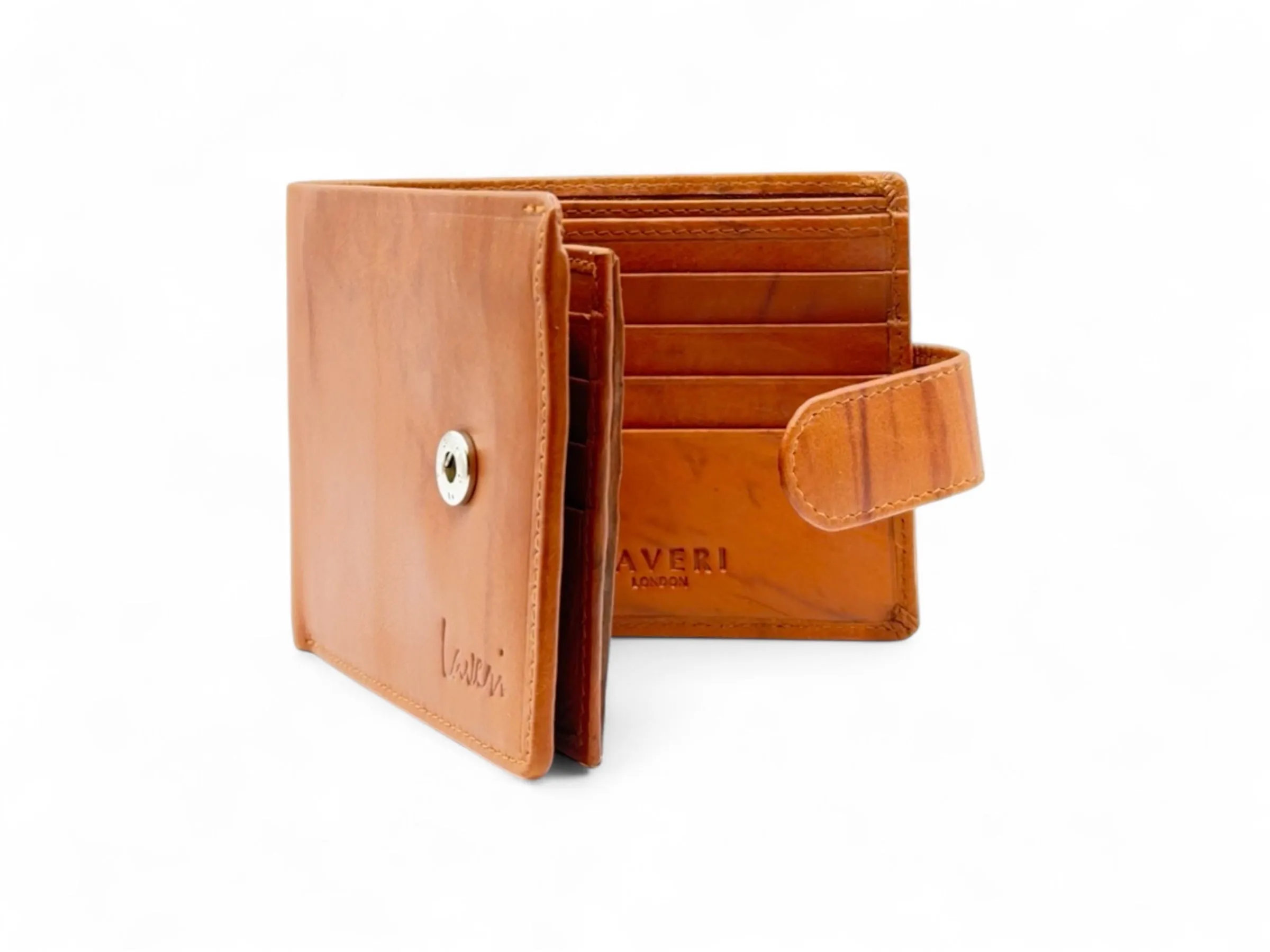 Smooth Premium 22 Card Billfold RFID Wallet With Loop #983AL