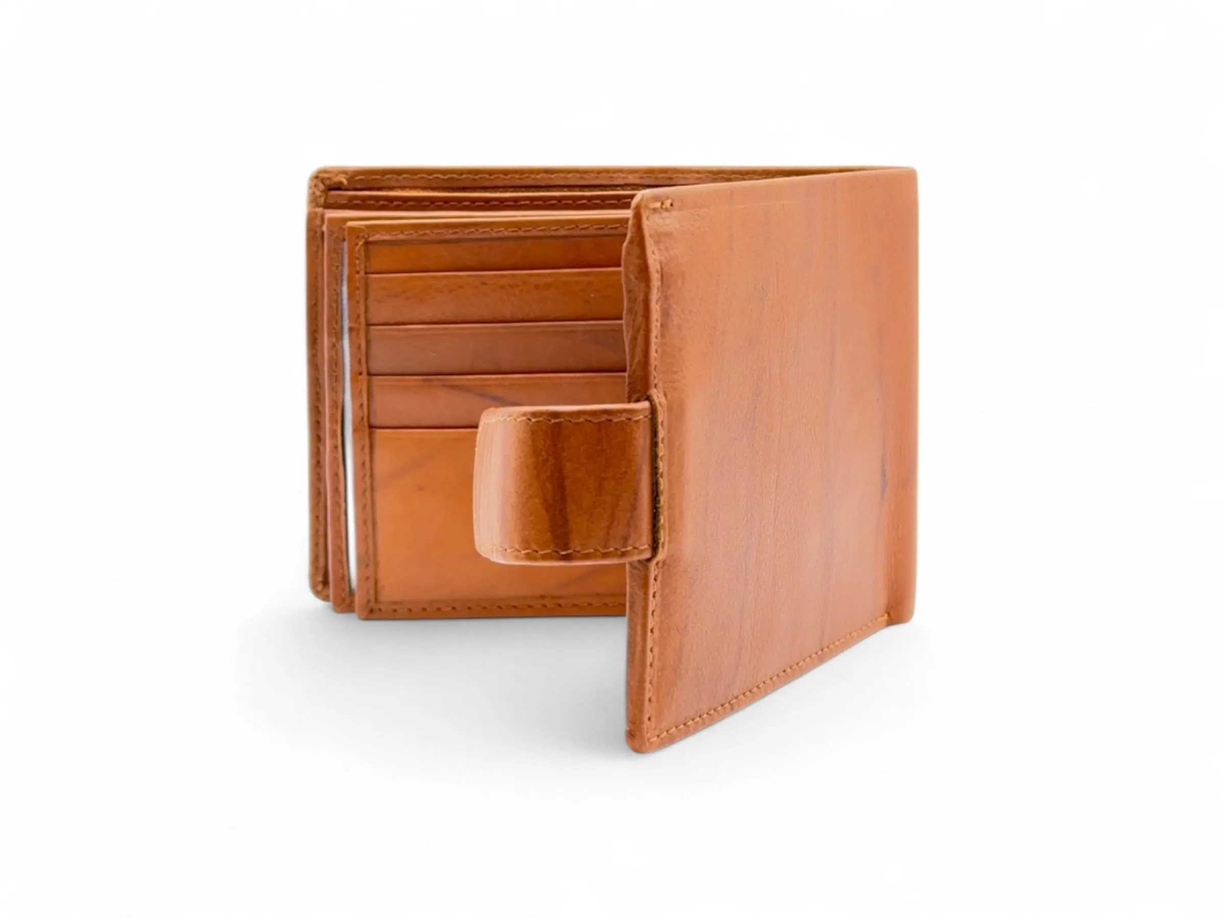 Smooth Premium 22 Card Billfold RFID Wallet With Loop #983AL