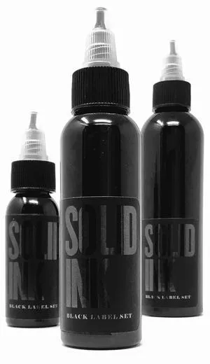 Solid Ink Lining Black