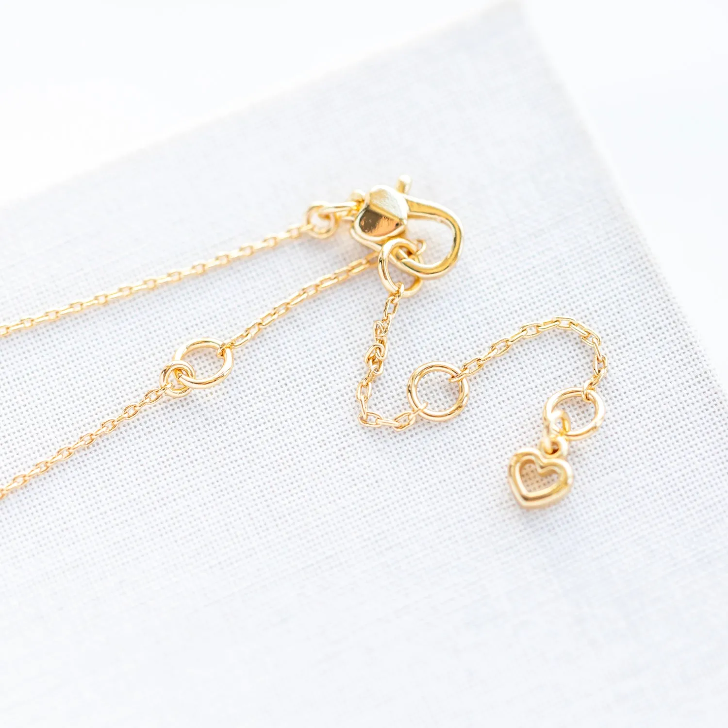 Spade Floral Long Scatter Necklace