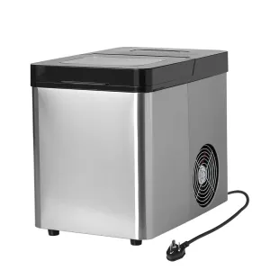 Spector Ice Maker Commercial 2.1L Portable Silver