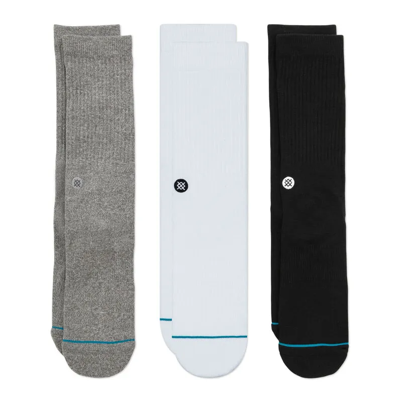 Stance Icon Crew Socks 3 Pack