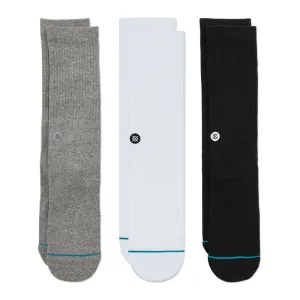 Stance Icon Crew Socks 3 Pack