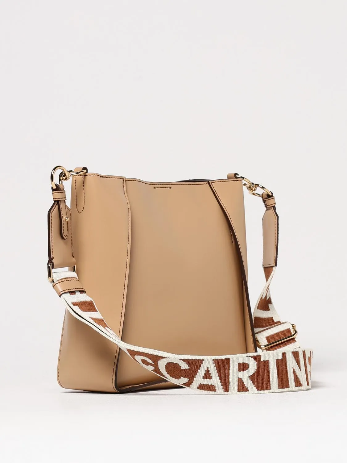 Stella Mccartney Crossbody Bags Woman Beige