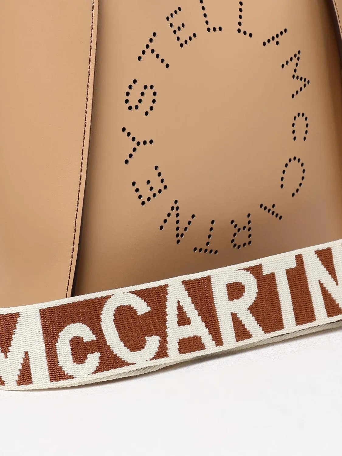 Stella Mccartney Crossbody Bags Woman Beige