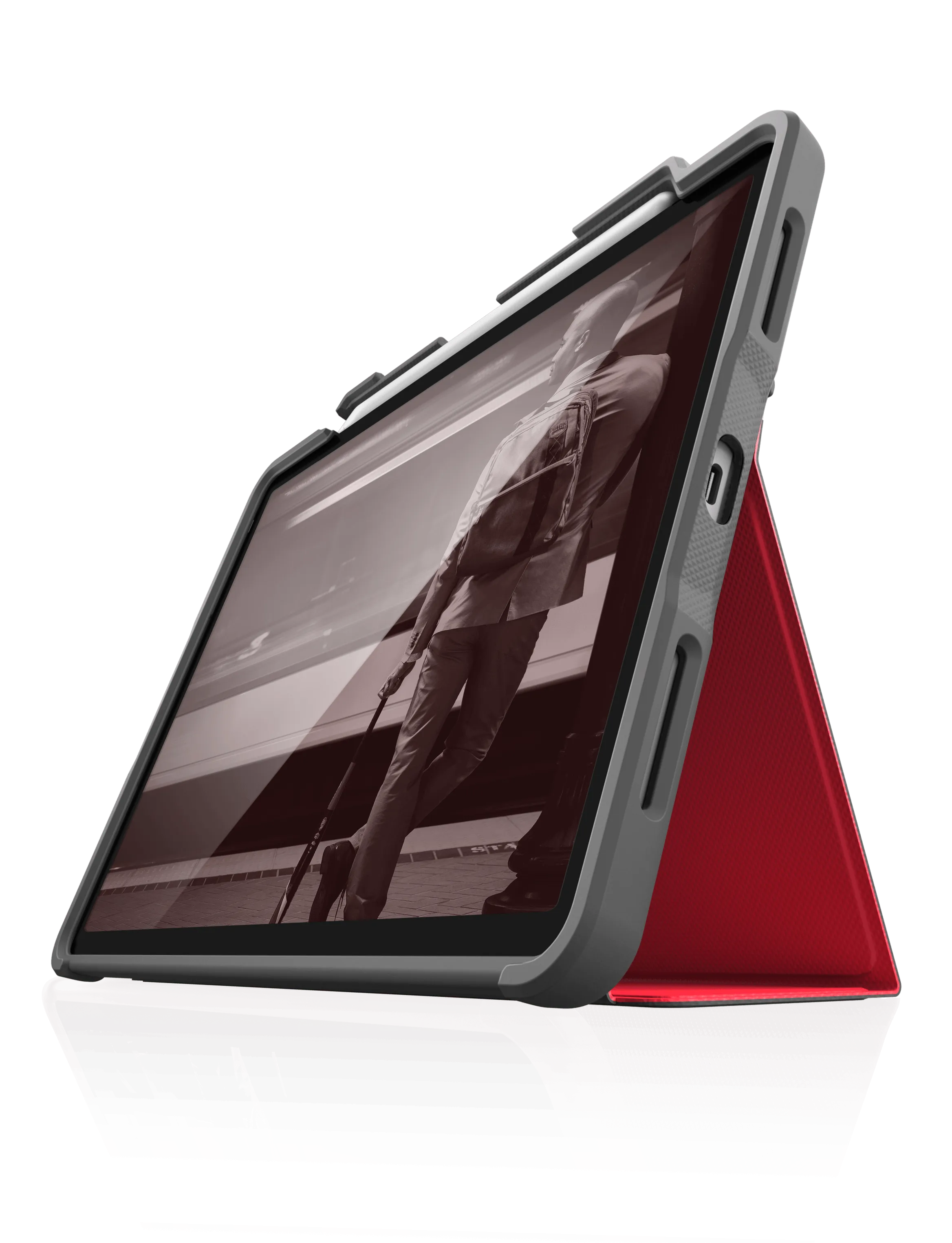 STM DUX PLUS iPad Air 4th gen - 3 colors (Black, Red, Midnight Blue)