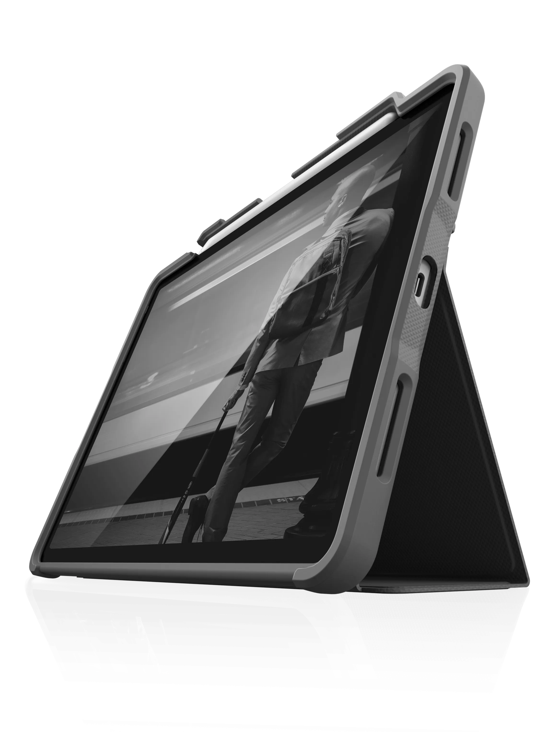 STM DUX PLUS iPad Air 4th gen - 3 colors (Black, Red, Midnight Blue)