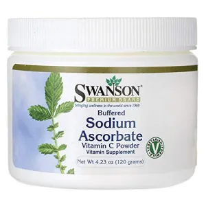 Swanson Buffered Sodio Ascorbato Vitamina C Polvo 4.23 oz (4.23 oz) Pwdr