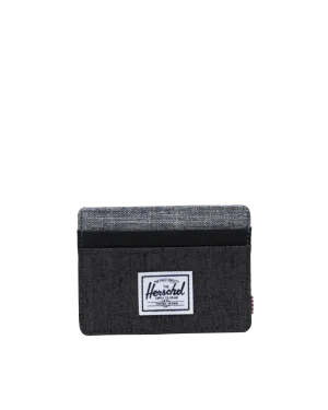 Tarjetero Charlie Black Crosshatch/Black/Raven Crosshatch