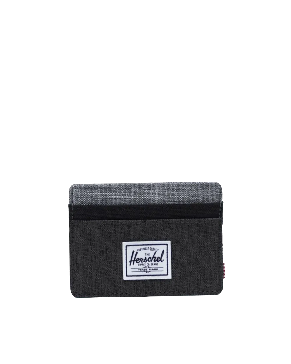 Tarjetero Charlie Black Crosshatch/Black/Raven Crosshatch