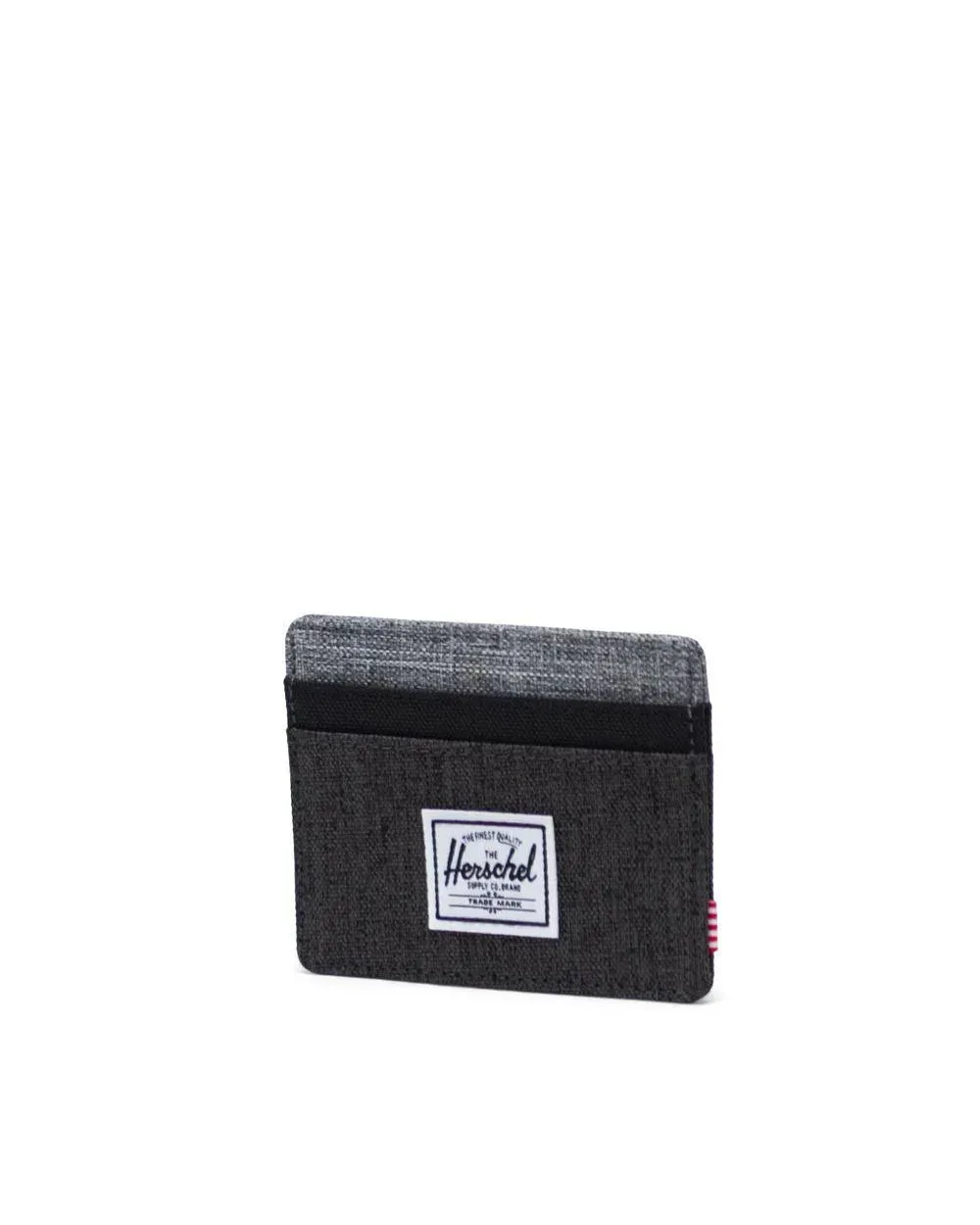 Tarjetero Charlie Black Crosshatch/Black/Raven Crosshatch