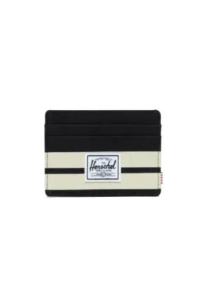 Tarjetero Charlie RFID Black Birch Stripe