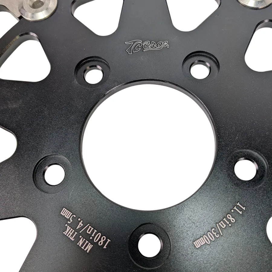 TC Bros. 11.8in Front Floating Brake Rotor for 2006-up Harley Models