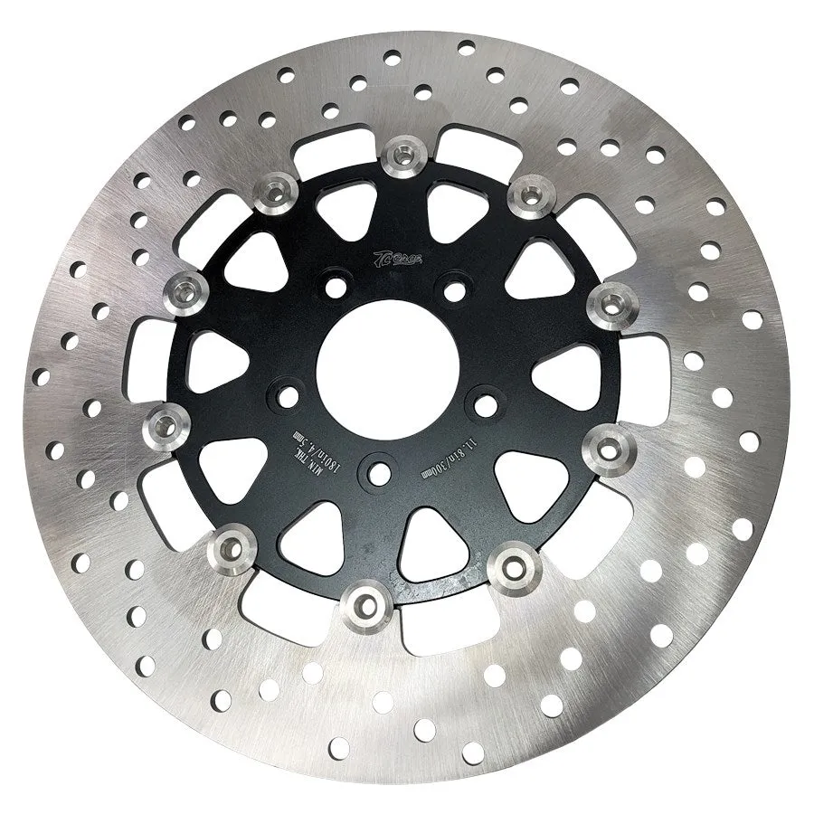 TC Bros. 11.8in Front Floating Brake Rotor for 2006-up Harley Models