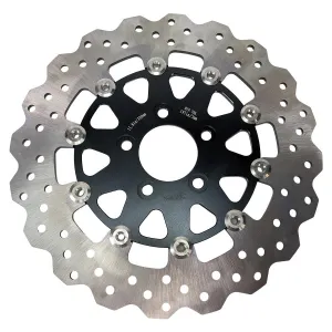 TC Bros. 11.8in Profile™ Rear Floating Brake Rotor for 2008-up Harley Touring Bagger