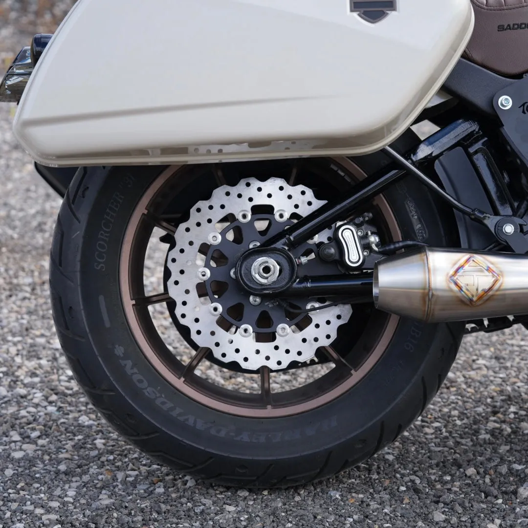 TC Bros. 11.8in Profile™ Rear Floating Brake Rotor for 2008-up Harley Touring Bagger