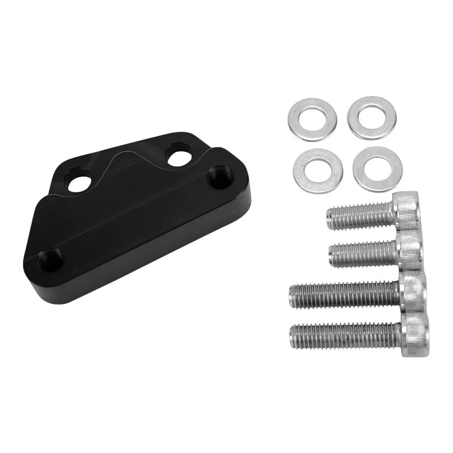 TC Bros. Black Axial Brembo Front RH Bracket 2000-2017 Harley Stock Rotor