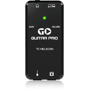 TC Helicon GOGUITARPRO-NM High Definition Guitar Audio Interface