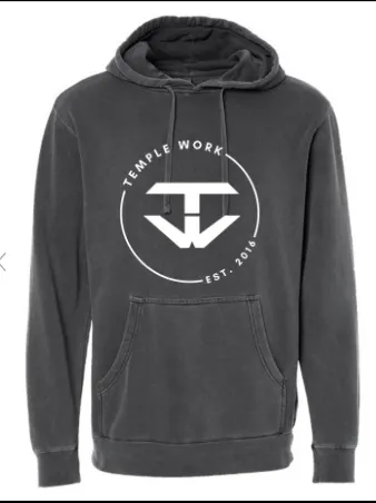 TEMPLE WORK Hooded Sweatshirt