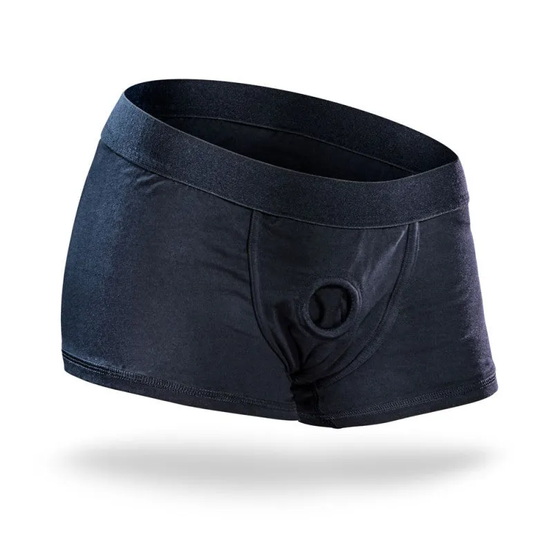 Temptasia - Harness Briefs - Meduim - Black