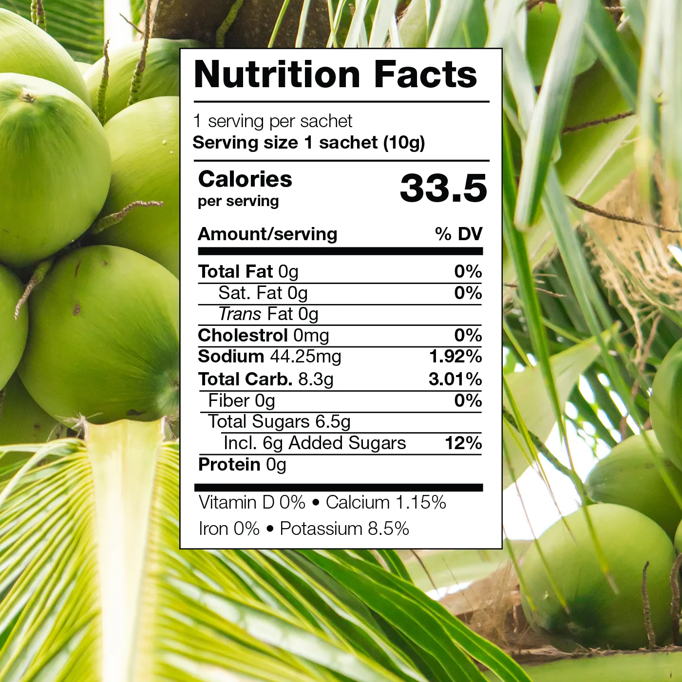 Tender Coconut Water Premix Powder for Energy & Hydration