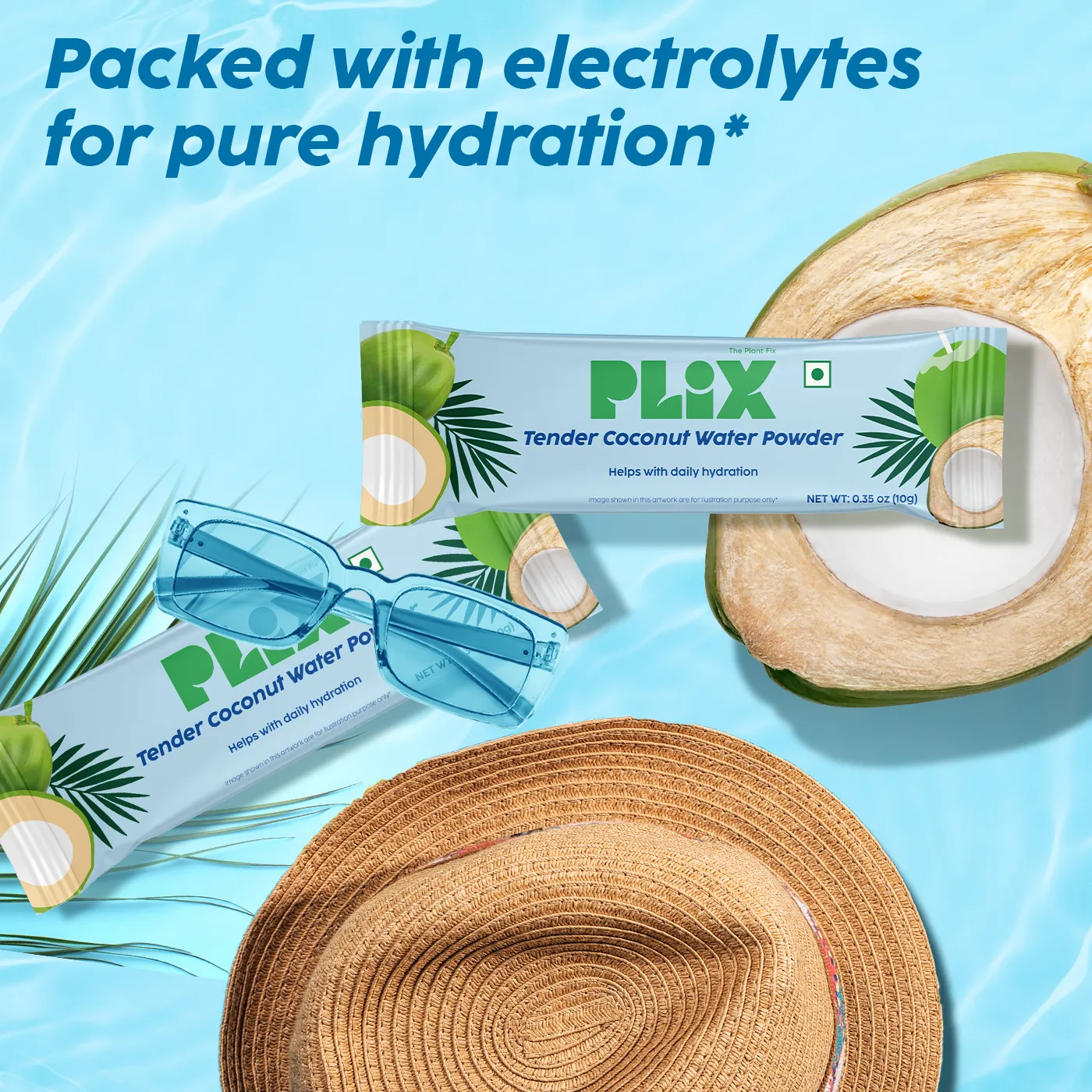 Tender Coconut Water Premix Powder for Energy & Hydration
