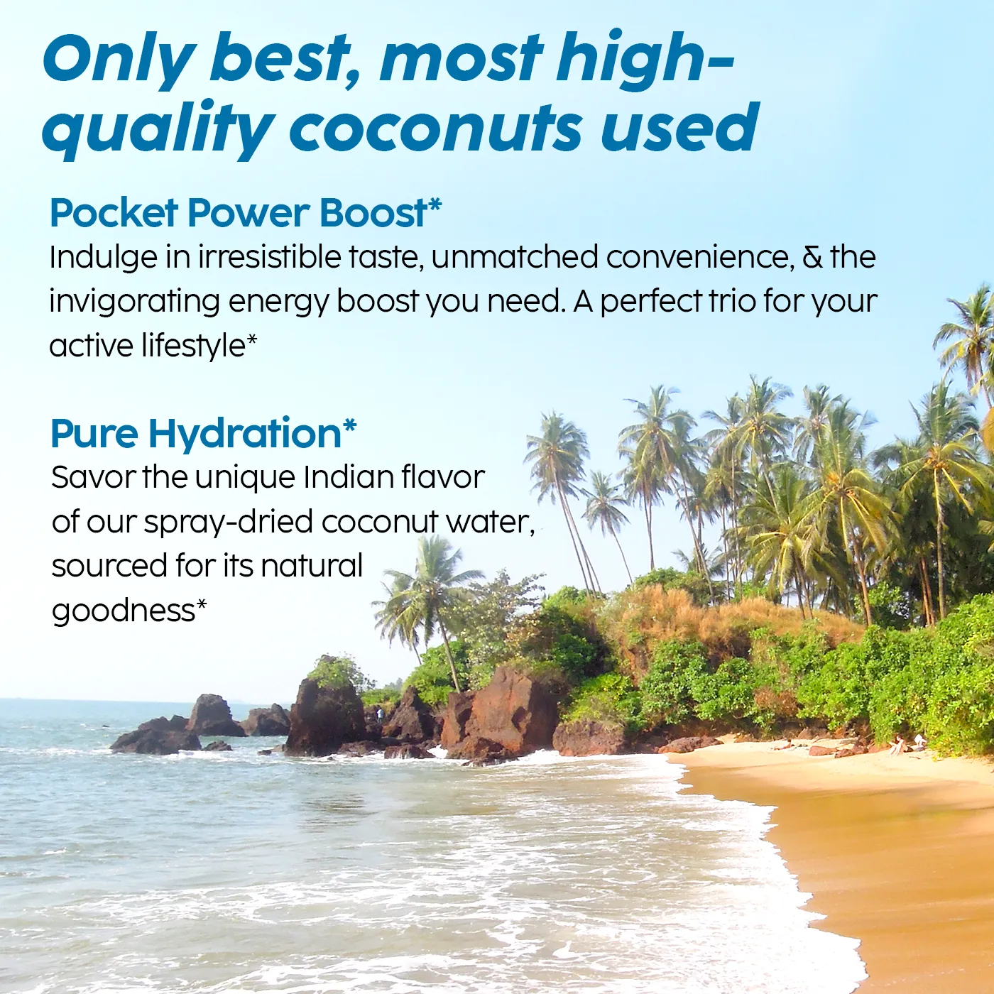 Tender Coconut Water Premix Powder for Energy & Hydration