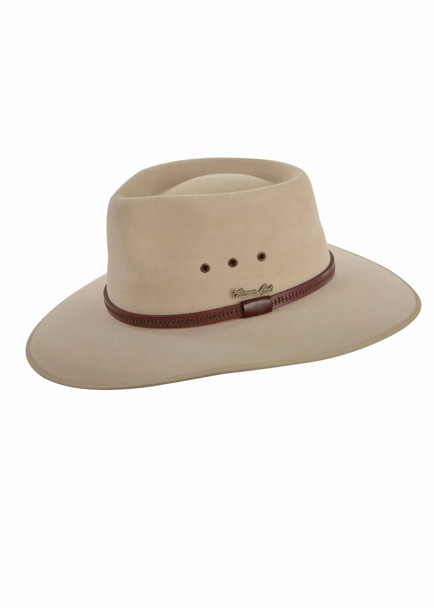 Thomas Cook Grazier Pure Fur Felt Hat - 2 Colours