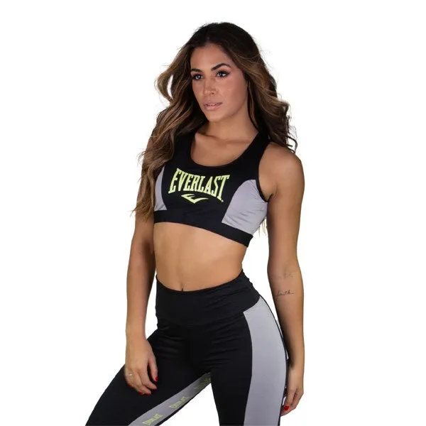 Top Everlast Color Blocking - Preto - Feminino