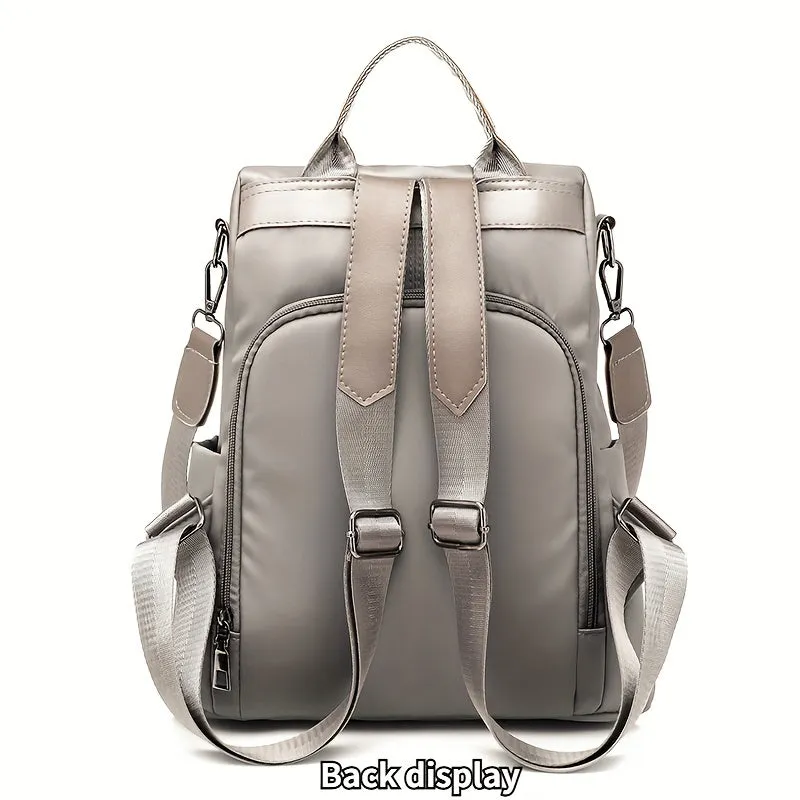 Trendy Backpack Purse For Women, Two-way Shoulder Bag, Anti-theft Travel School Bag