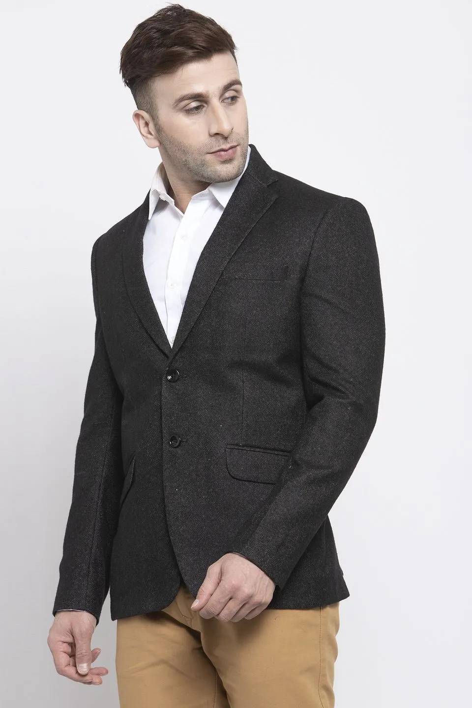 Tweed Black Blazer